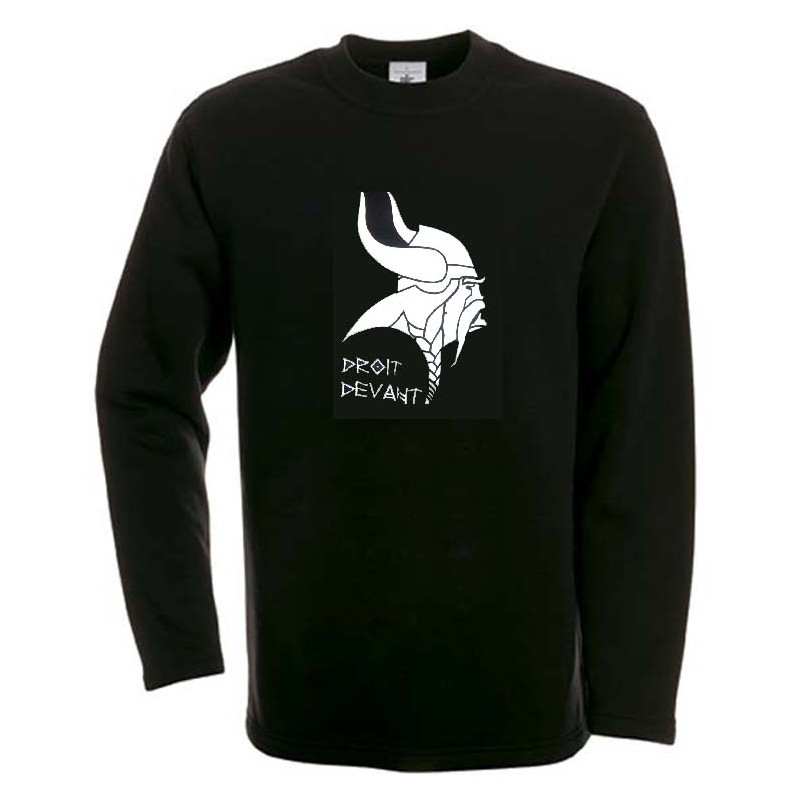 Sweat à Capuche Patriotique Gaulois - Design Réfractaire Et Historique - Coupe Classique - 241 G - Fierté Française