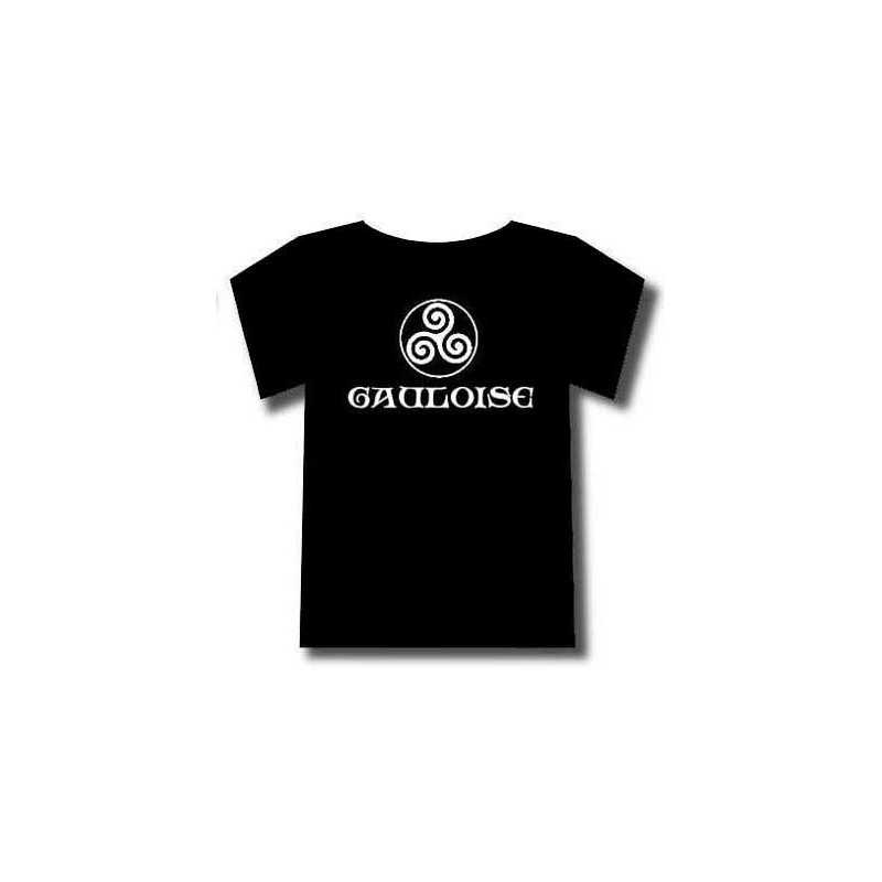 T-shirt Manches Courtes Gauloise avec Triskel