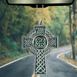 Pendentif Croix Celtique Décoration Voiture