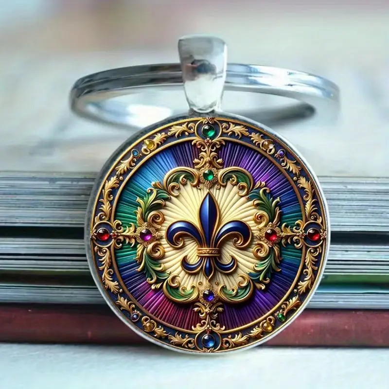 Porte-clés Fleur de Lys